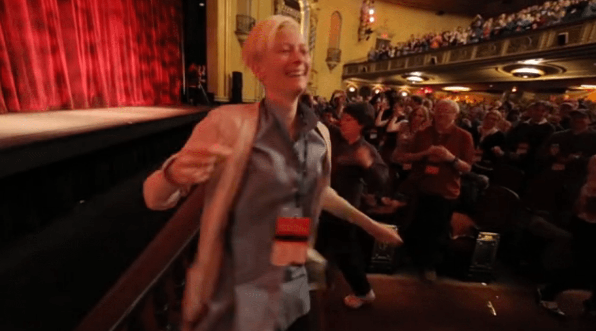 “The First, The Last, My Everything” : Tilda Swinton Dancing to Barry White at EbertFest&nbsp;2013