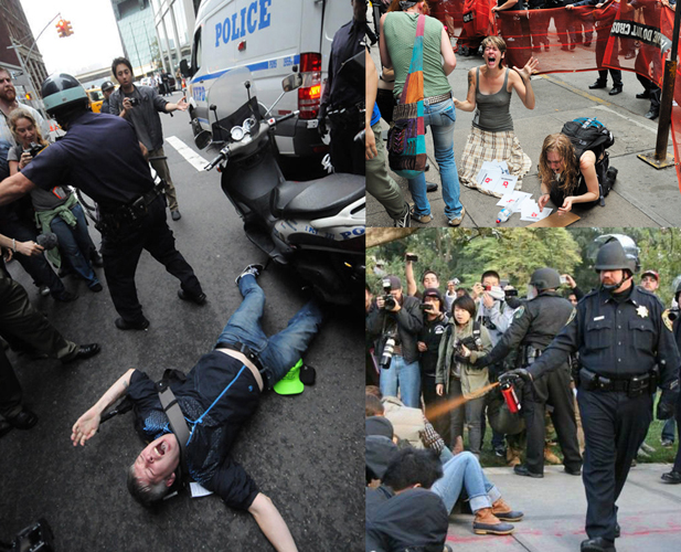 Occupy Wall Street movement: a survey of video footage from the front&nbsp;lines